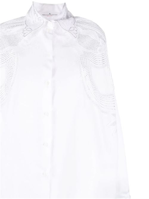 Camicia in cotone bianco Ermanno Scervino | D442K322MSC10601